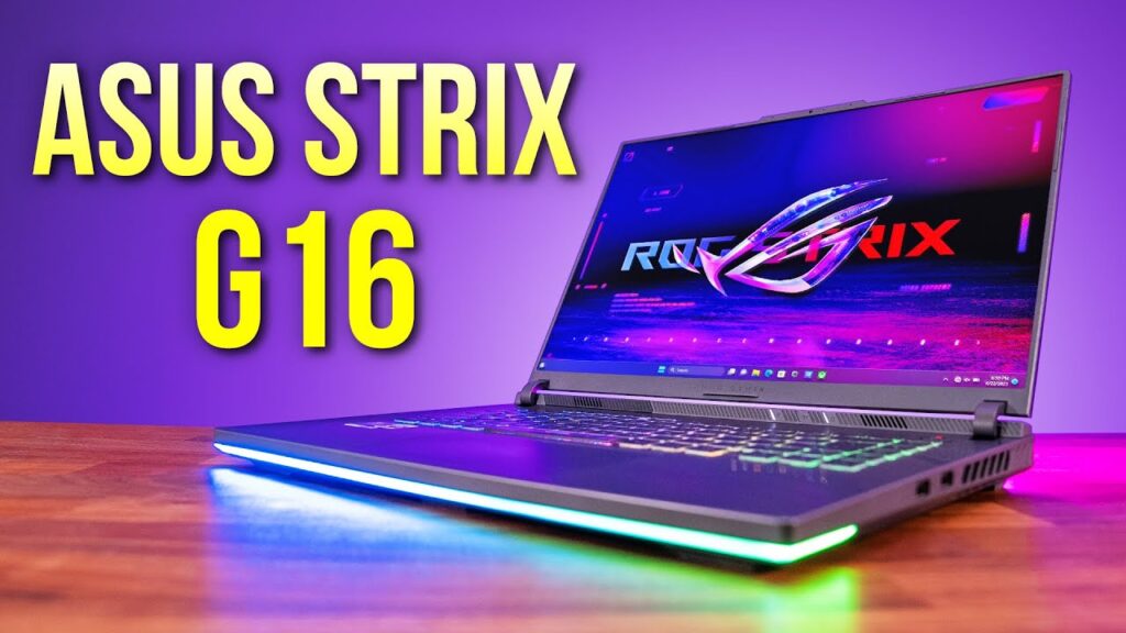 ASUS ROG Strix G16 (2023) :- डिस्प्ले और विजुअल्स